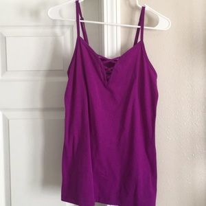 Torrid bright purple tank top size 00